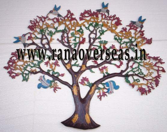 Brass Wall Hanging Tree.