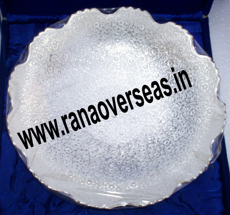 Silver plated bowl in 10" Inches, Serving bowl 